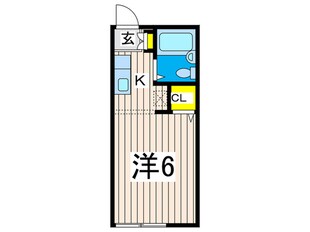 ガーデンハイツＫの物件間取画像